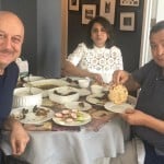 Rishi Kapoor With Anupam Kher