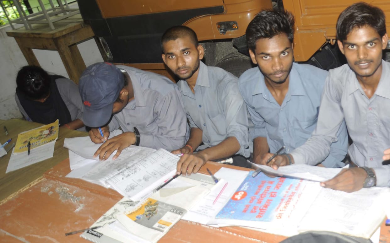 Open copy of ITI exam
