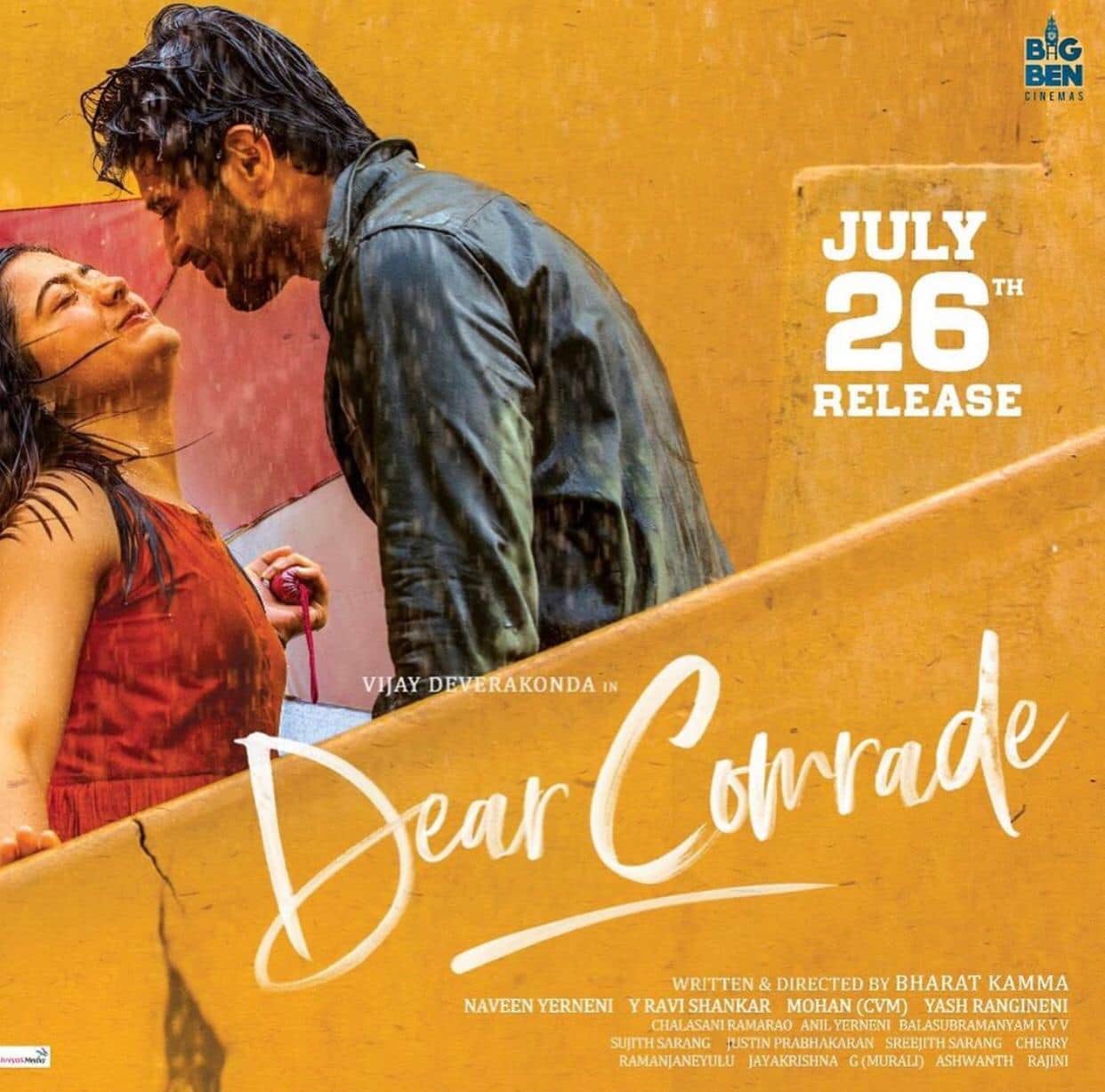 Karan Johar acquires the Hindi remake rights of Vijay Deverakonda Telugu film Dear Comrade