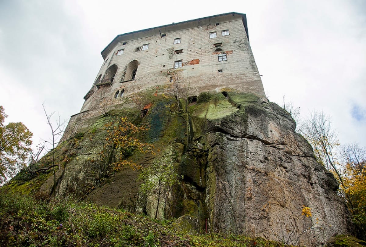 know about the houska castle czech republic mysterious bottomless pit is gateway to hell