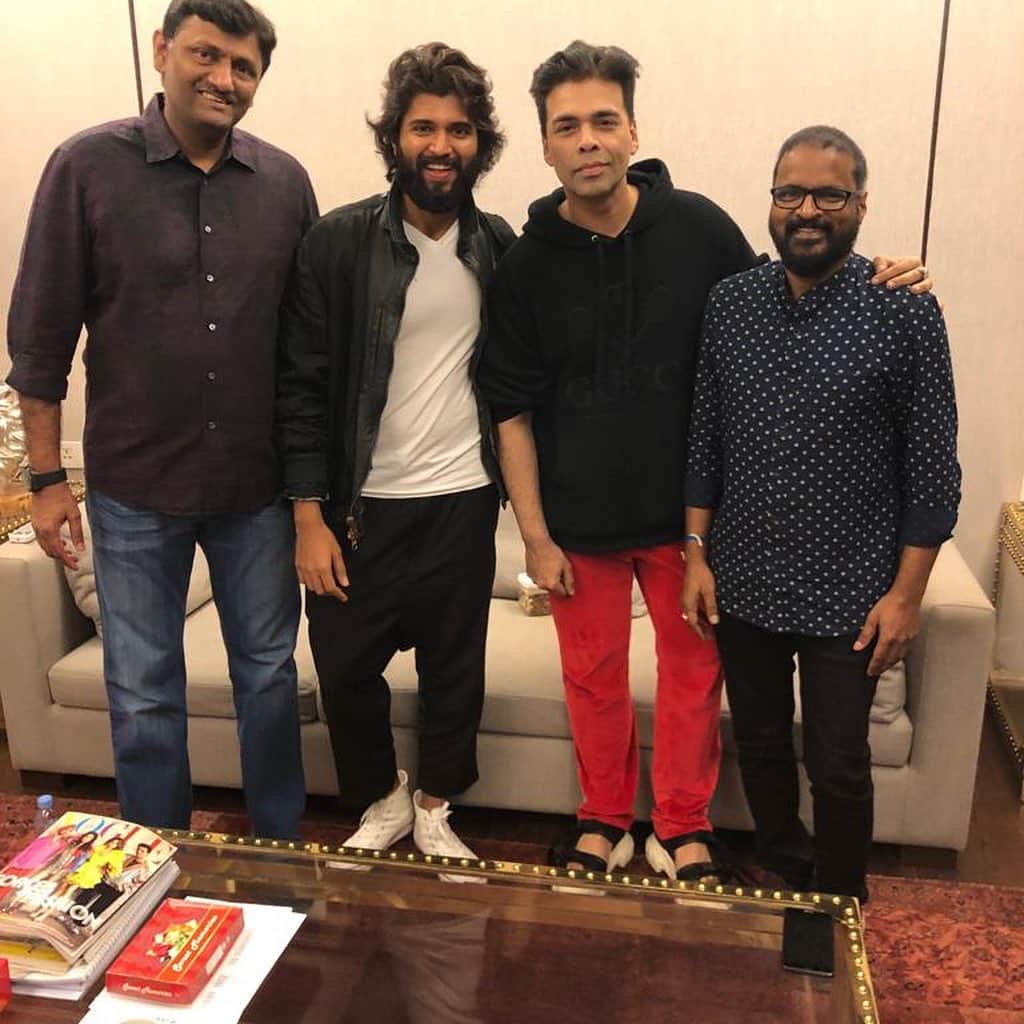 Did karan johar offered 40 crores to Telugu star Vijay Deverakonda for Dear Comrade Remake