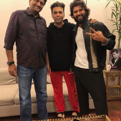 Karan Johar,Vijay Deverakonda