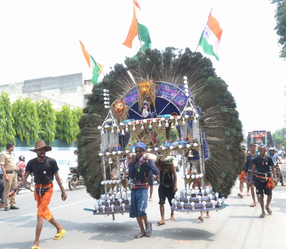 kawad yatra 2019 heavy rush in roorkee