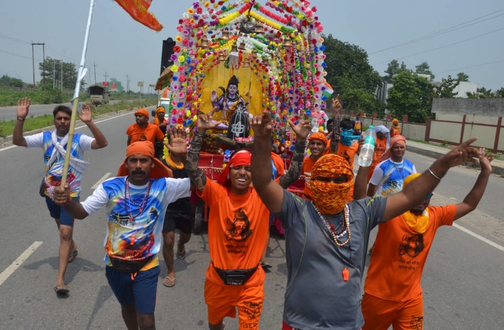 kawad yatra 2019 heavy rush in roorkee