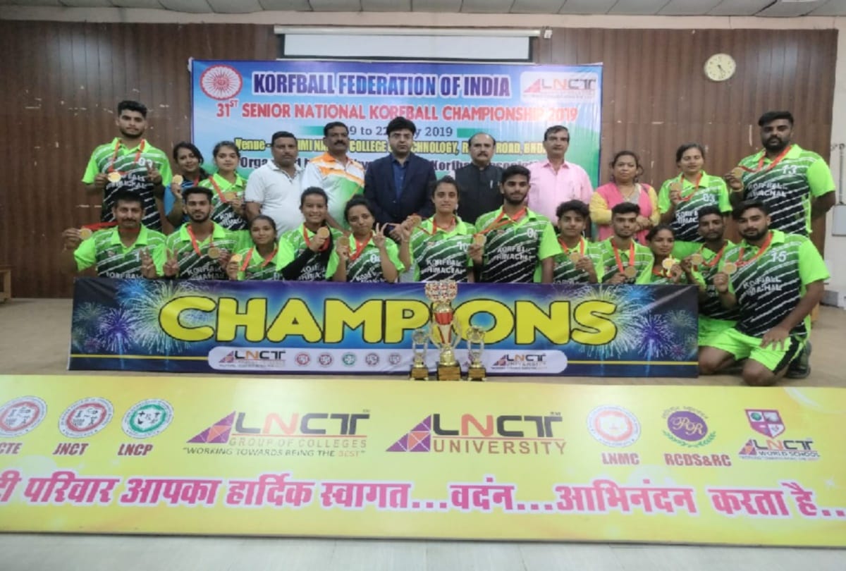 Himachal became National champion with the golden goal in Senior National Korff ball competition