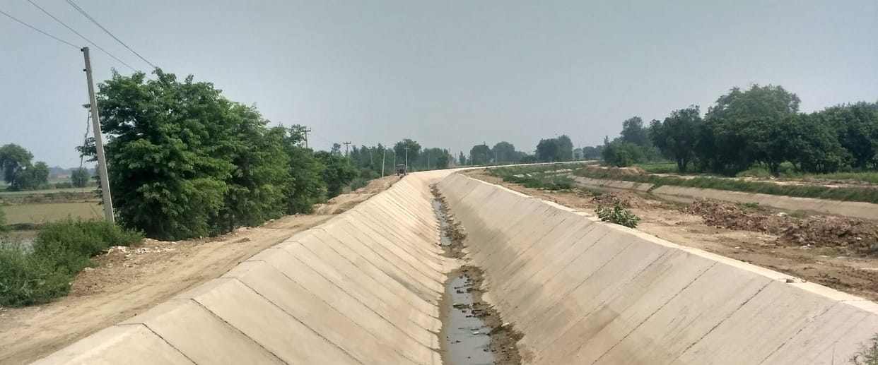 water, farmer, canal