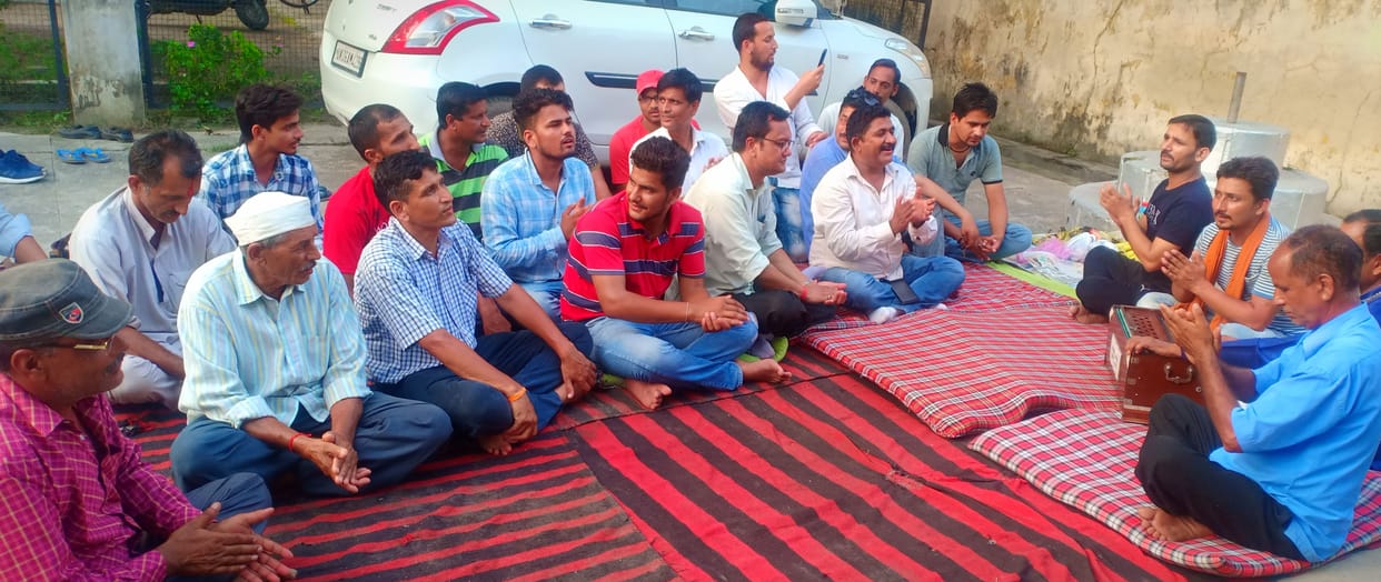 people protested in a different way