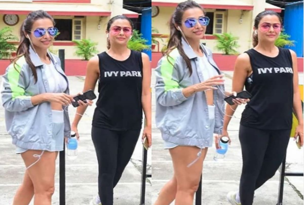 After Maldives Trip Malaika Arora nails the gym look with sister Amrita Arora