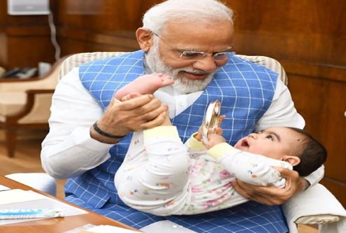 PM Narendra Modi Instagram post, A very special child friend got viral