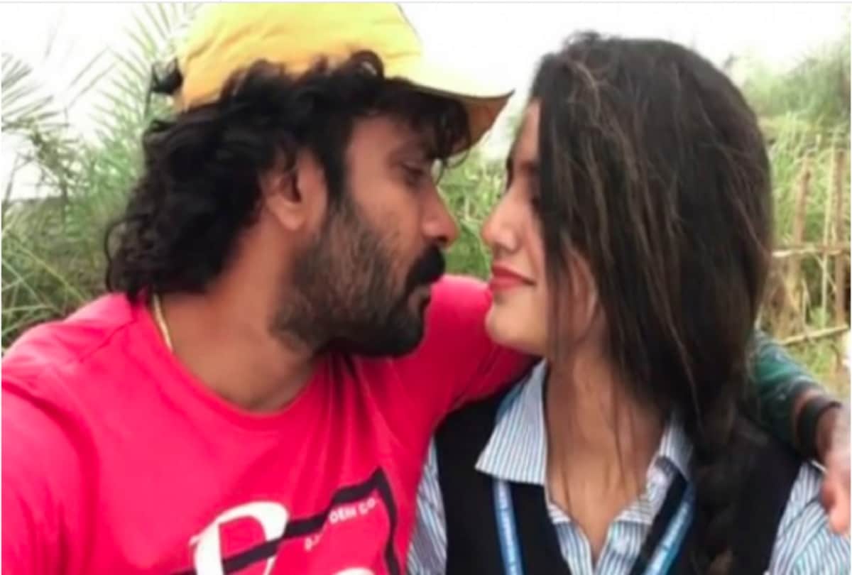 Priya Prakash Varrier try to kiss cinematographer Sinu Sidharth videos goes viral