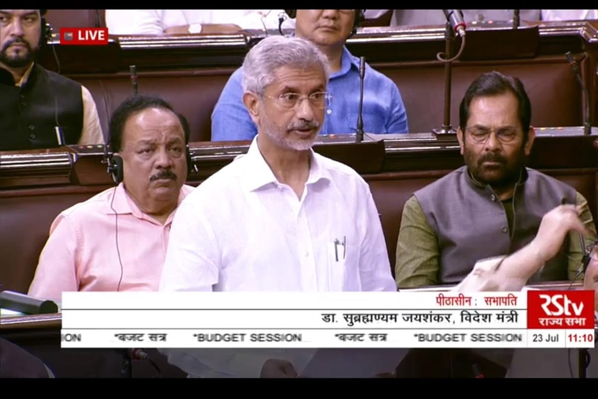External Affairs Minister Jaishankar dismisses claim on US presidential intermediary on Kashmir