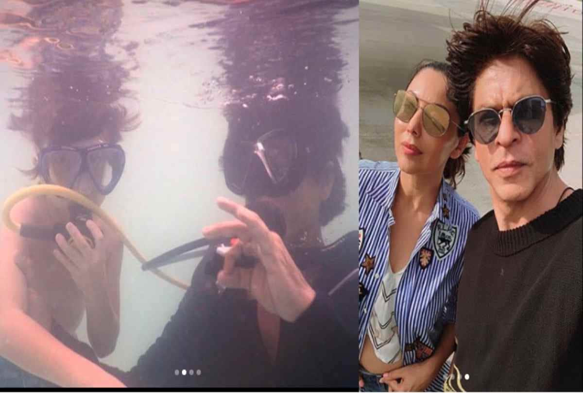shahrukh khan son aryan khan photo viral with a mystery girl