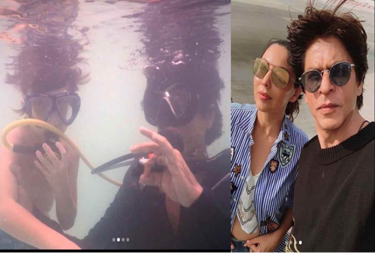 shahrukh khan son aryan khan photo viral with a mystery girl