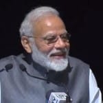 पूर्व प्रधानमंत्री चंद्रशेखर पर लिखी किताब के विमाचन कार्यक्रम में बोलते प्रधानमंत्री नरेंद्र मोदी