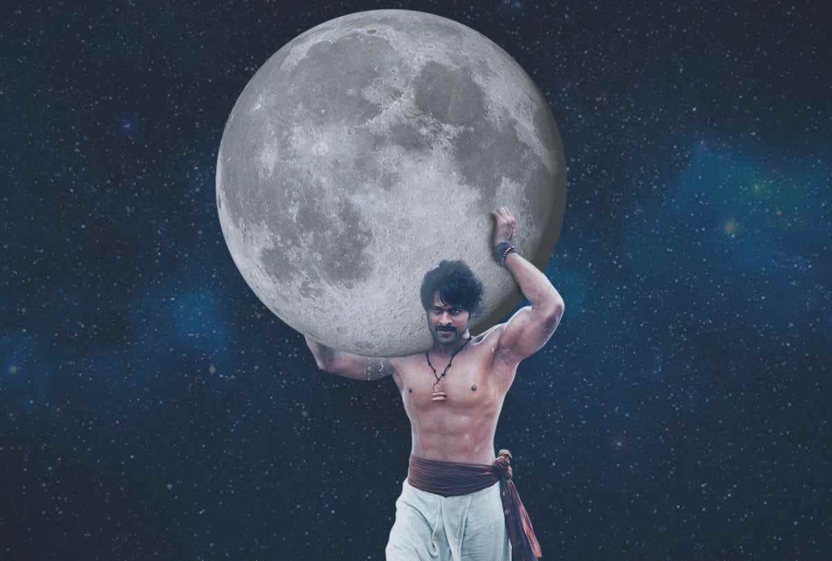 assam police celebrate chandrayaan 2 launching and share baahubali new poster