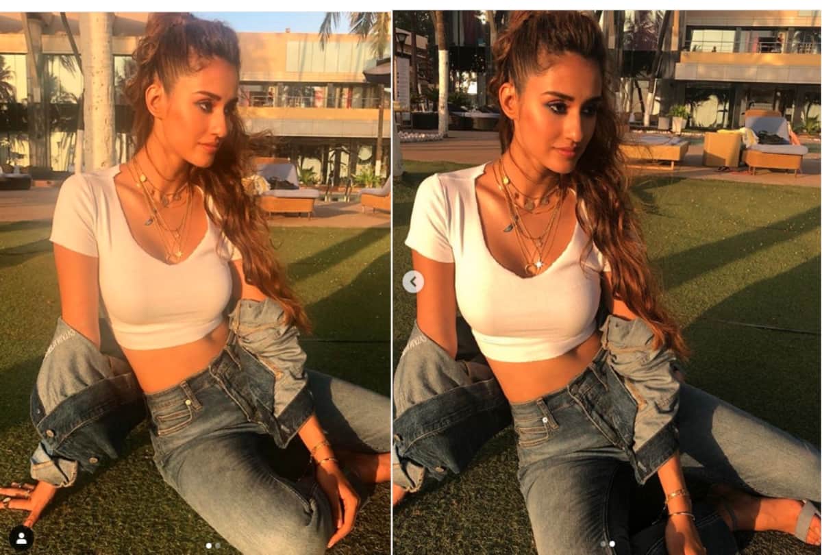 lakme fashion week 2019: Disha Patani looks stunning in High-slit Dress