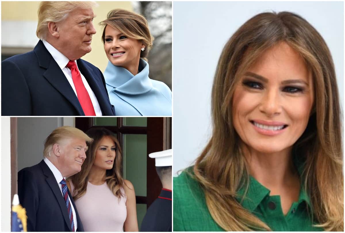Love story of US president Donald and Melania Trump