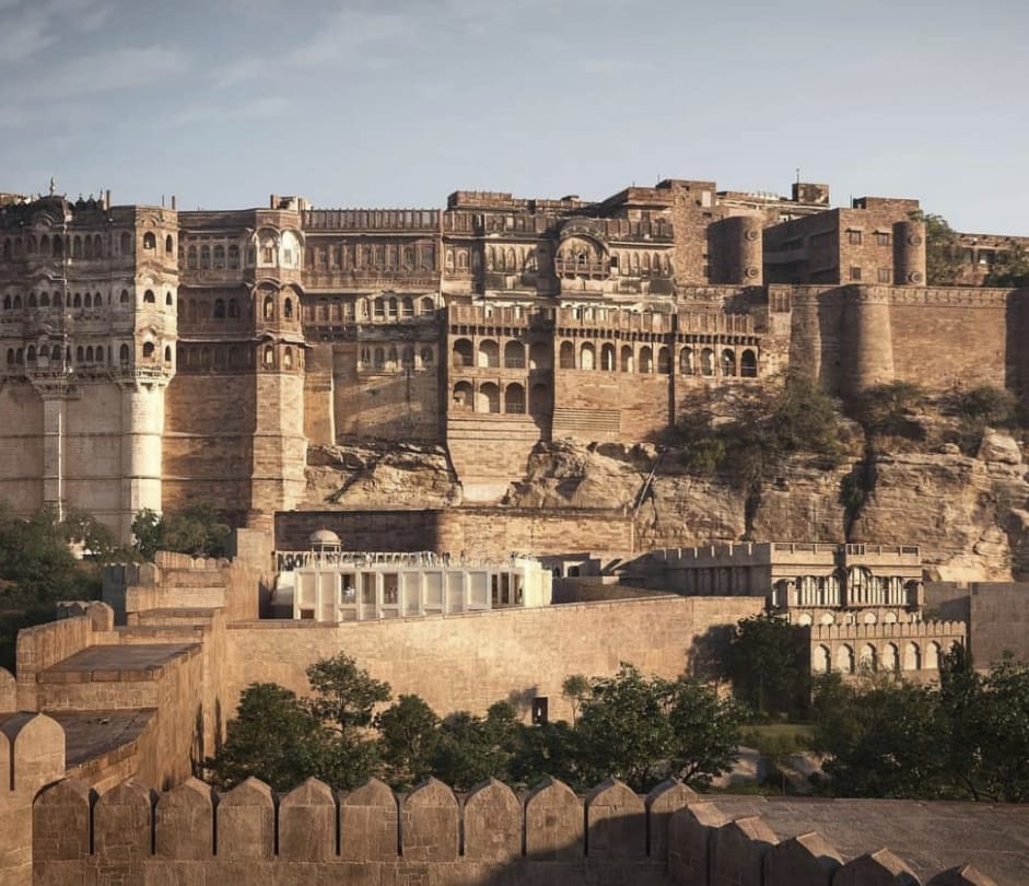 visit mehrangarh fort jodhpur rajasthan can see whole pakistan