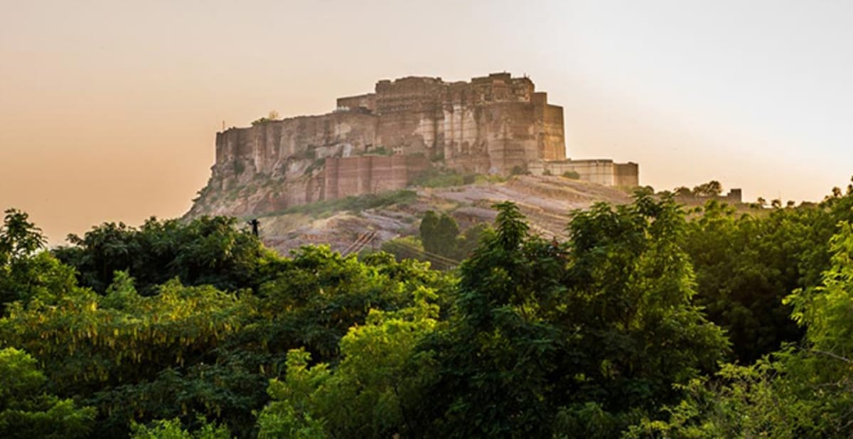 visit mehrangarh fort jodhpur rajasthan can see whole pakistan