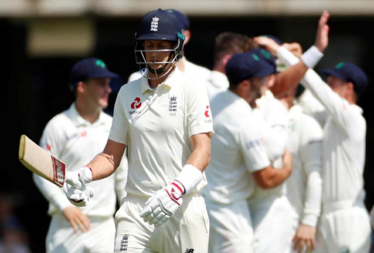 england all out at 85 against ireland, their Shortest all out inngs in test for home
