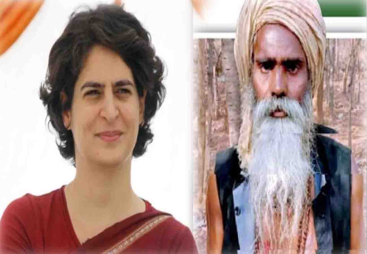Priyanka Gandhi tweet about Tree Man