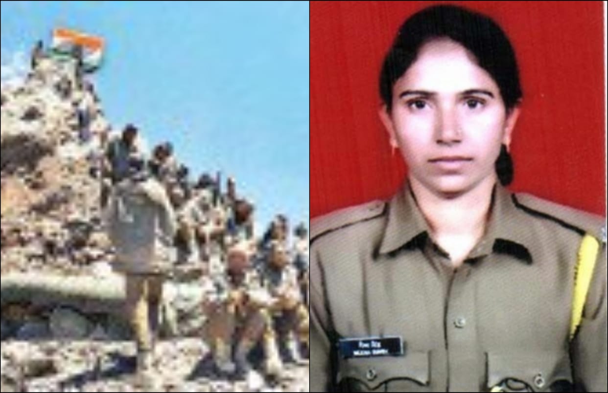kargil martyr wife meena serving as indian army akbarpur jaunpur