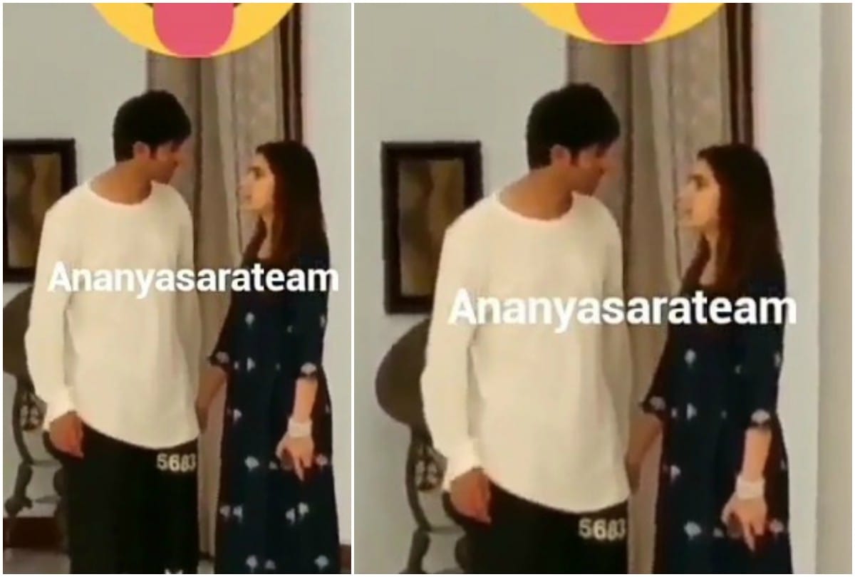 sara ali khan and kartik aaryan hug each other at airport video viral