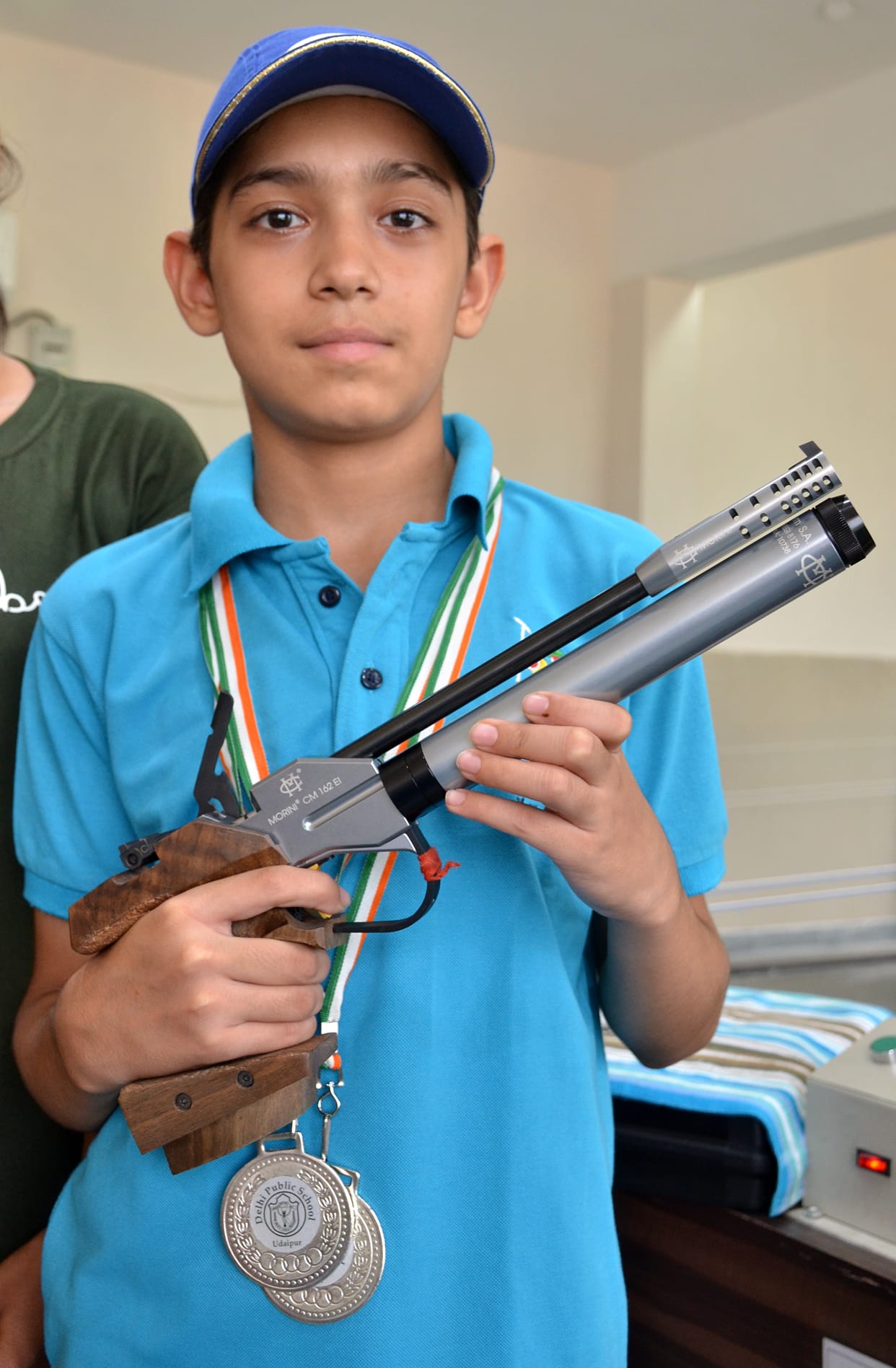 Shaurya Chabdrha won silver medel in shooting