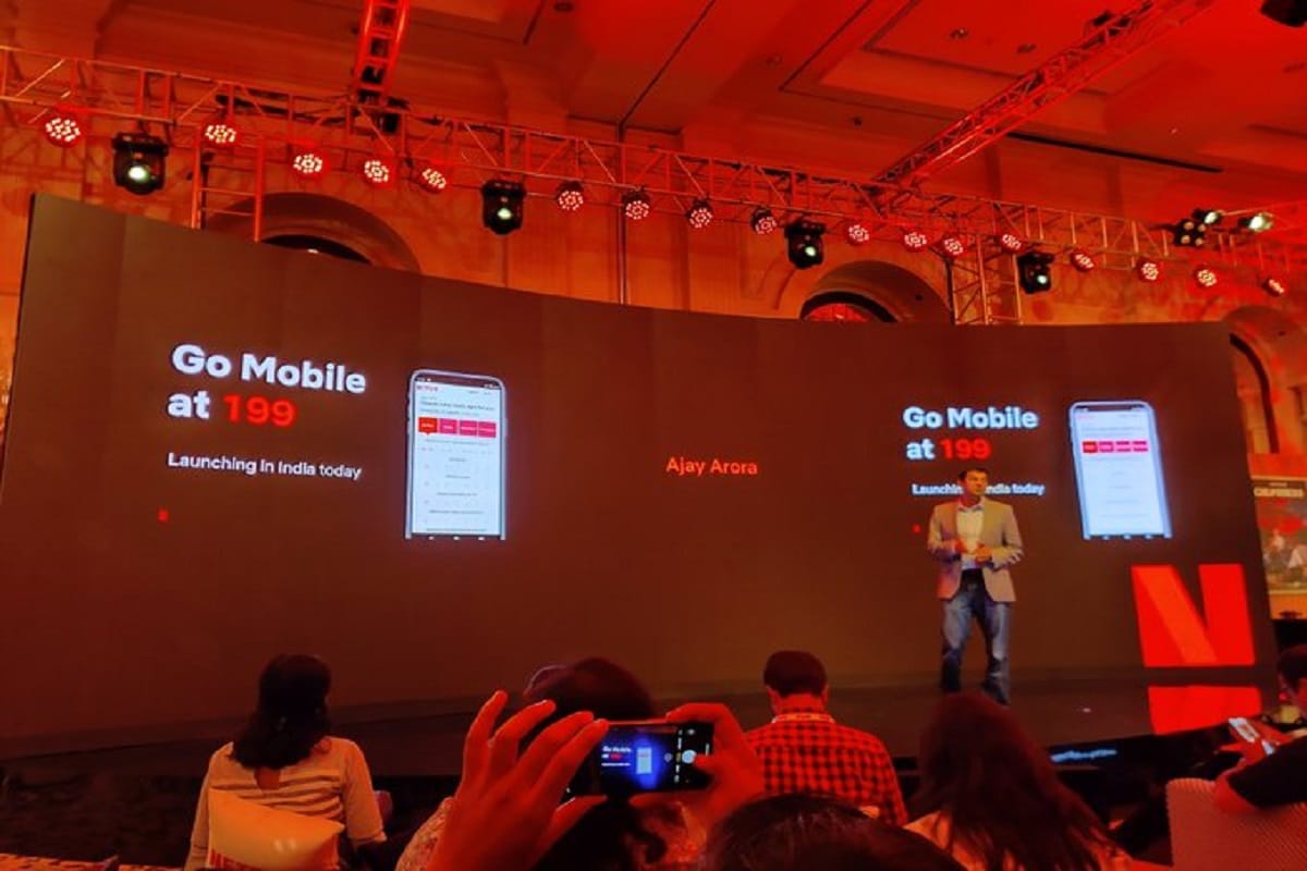 Netflix launches mobile subscription plan in India priced at Rs 199
