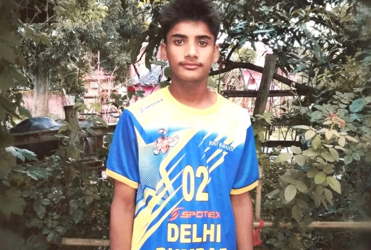Vinayak gets Man of the Match in Just Kabaddi Competition at Haryana