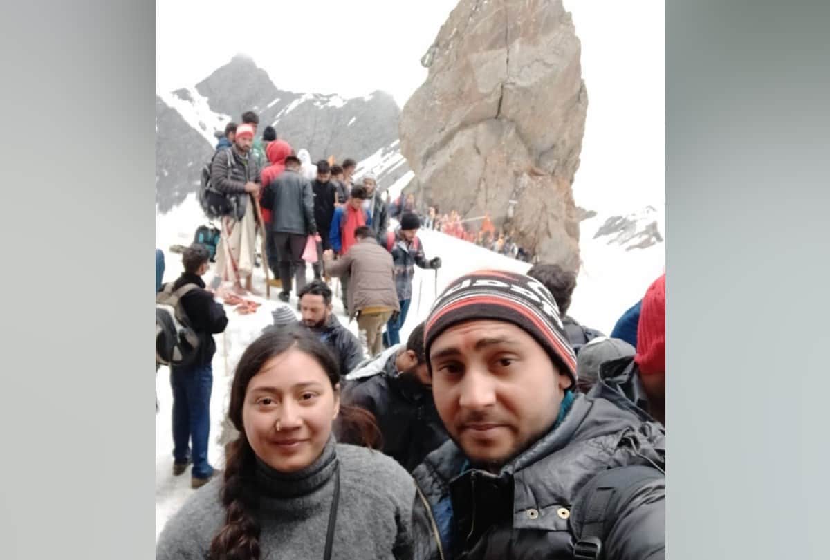 Srikhand Mahadev Yatra 2019 Ishani completed 35 Kilometer Trekking by Barefoot Three Times Himachal