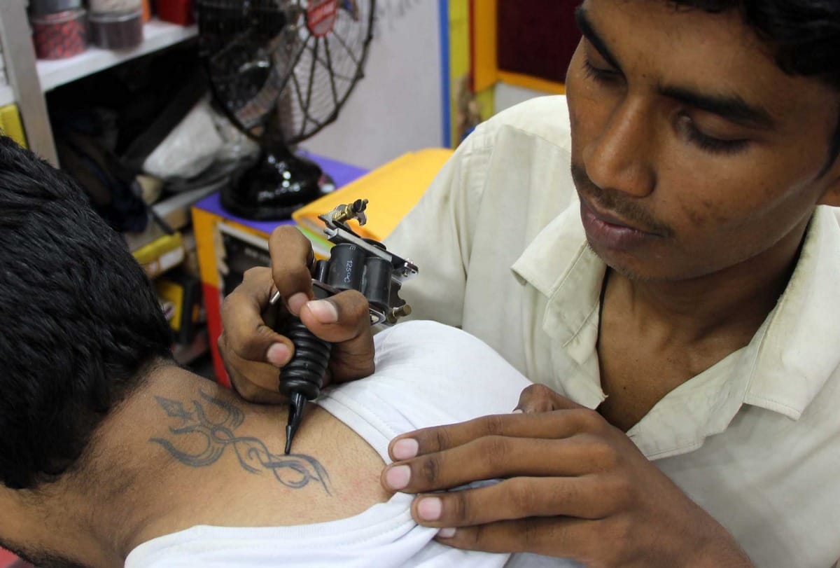 Savan fashion trend in youth and lord shiva tattoo in varanasi