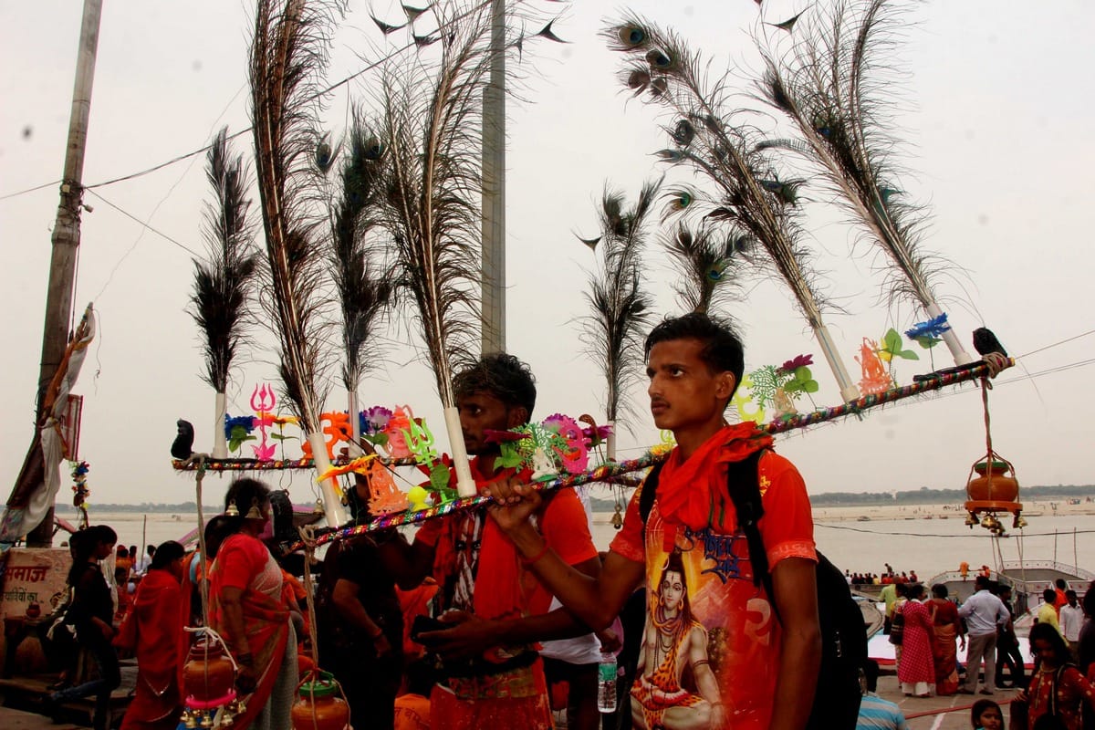 Savan fashion trend in youth and lord shiva tattoo in varanasi