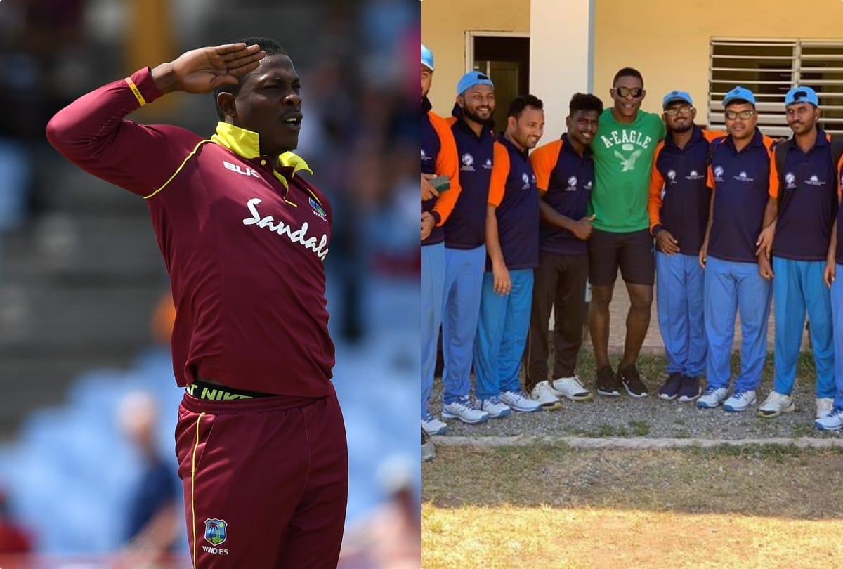 Sheldon Cotterell 'salutes' Indian blind cricket team