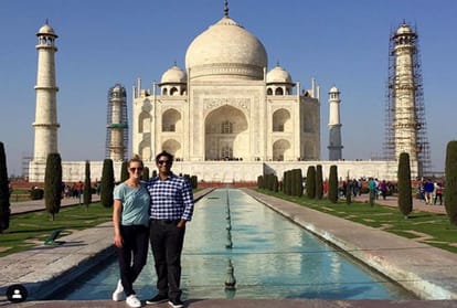 Indias Divij Saran and stephen amritraj married with foreign tennis player riske and samantha