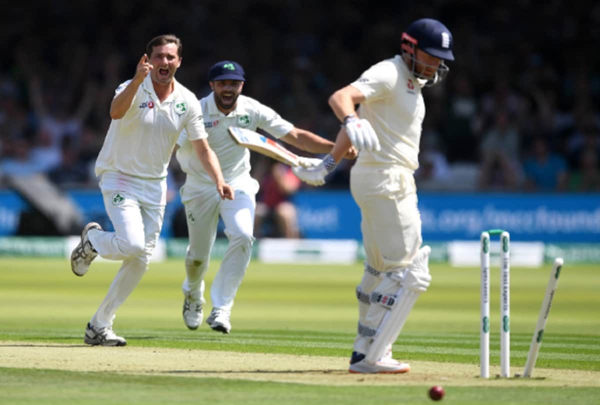 england all out at 85 against ireland, their Shortest all out inngs in test for home