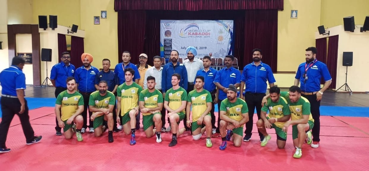 kabaddi world cup India beat Iraq and Hangkong
