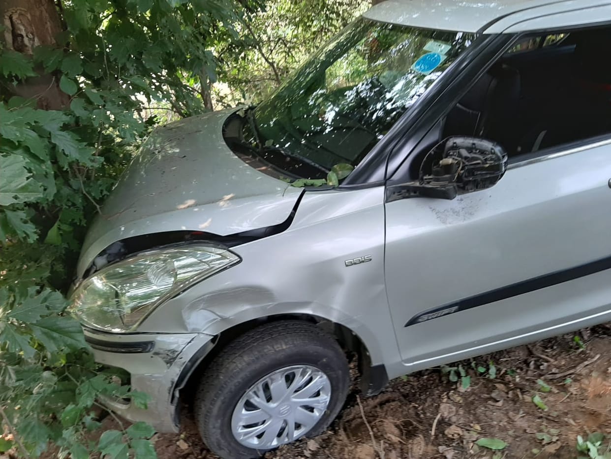 the college secretary injured in two car collison
