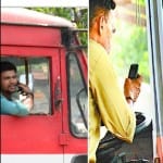 फोन पर बात करते चालक