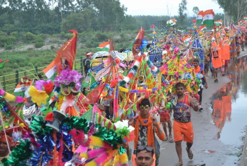 kanwad yatra 2019 huge rush in haridwar awesome photos