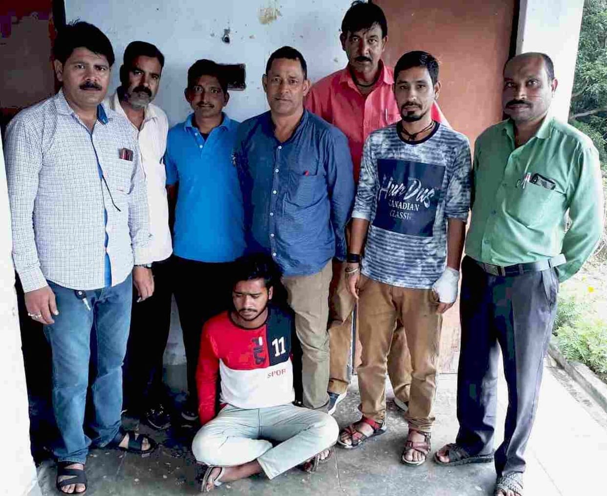 Jailed for judicial custody