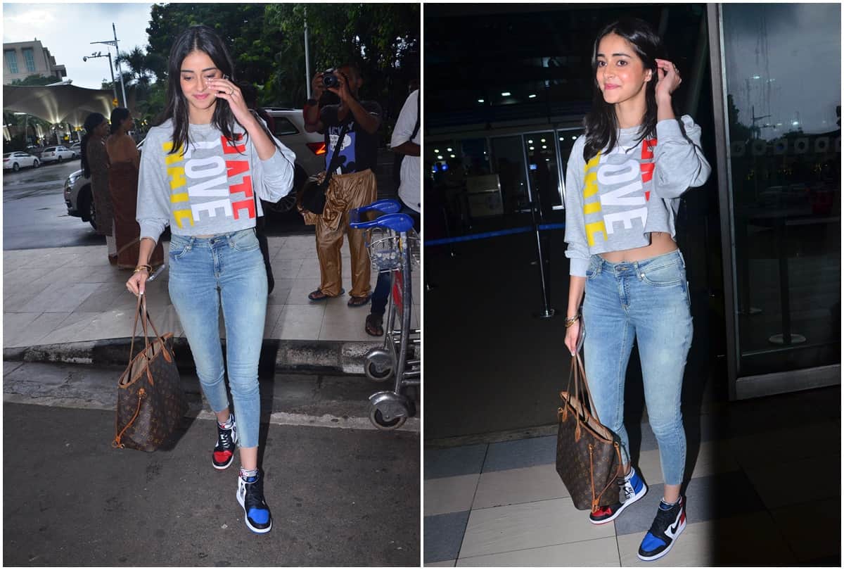 Spotted Ananya Pandey Govinda Gulshan Grover Parineeti chopra raveena tandon tara sutaria