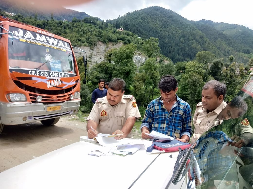 traffic police action