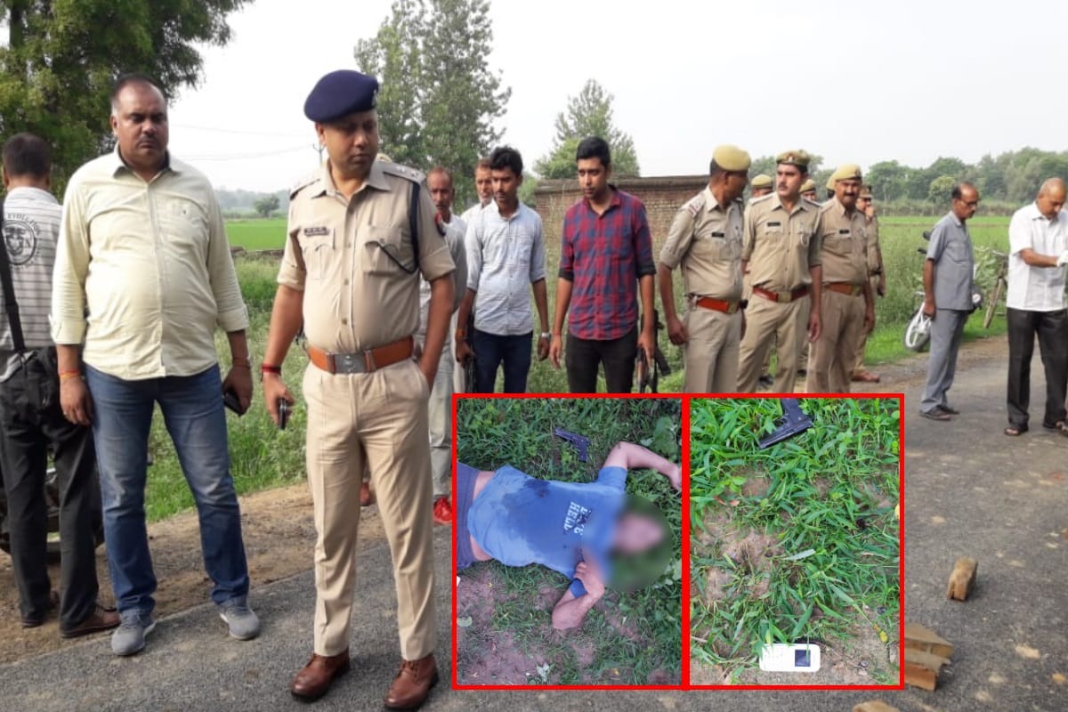 encounter, police stacked the prize of 25 thousand in Baghpat