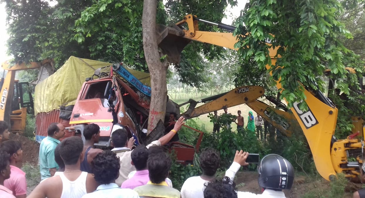 road accedent in bahajoi