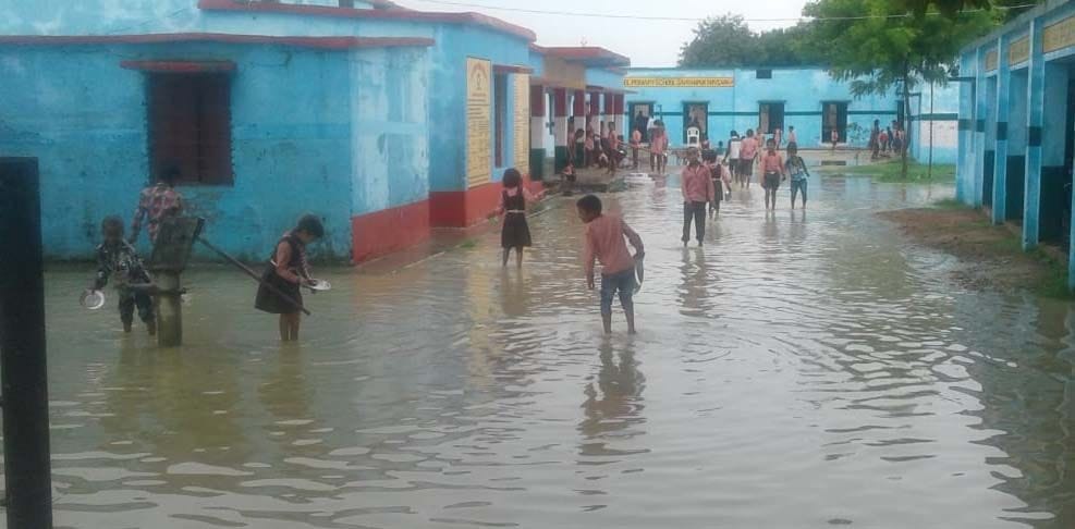 Rainfall in the city