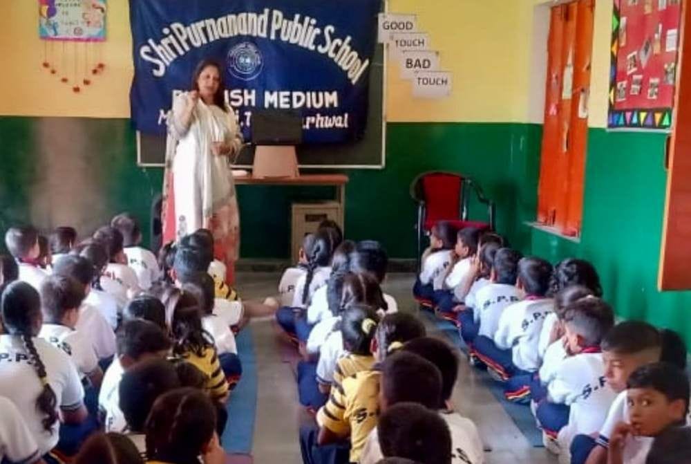 The Good and Bad Touch information given to children
