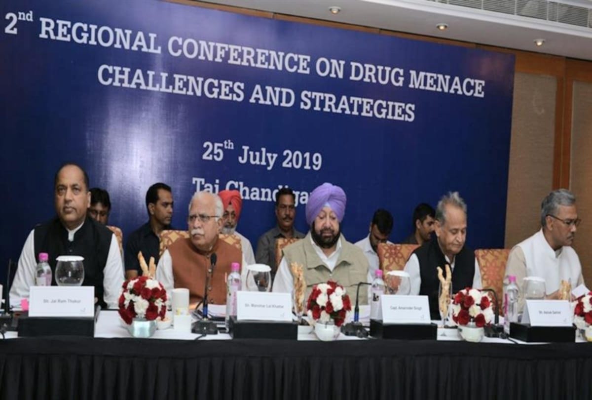 five states cm including himachal held meeting against drug menace issue