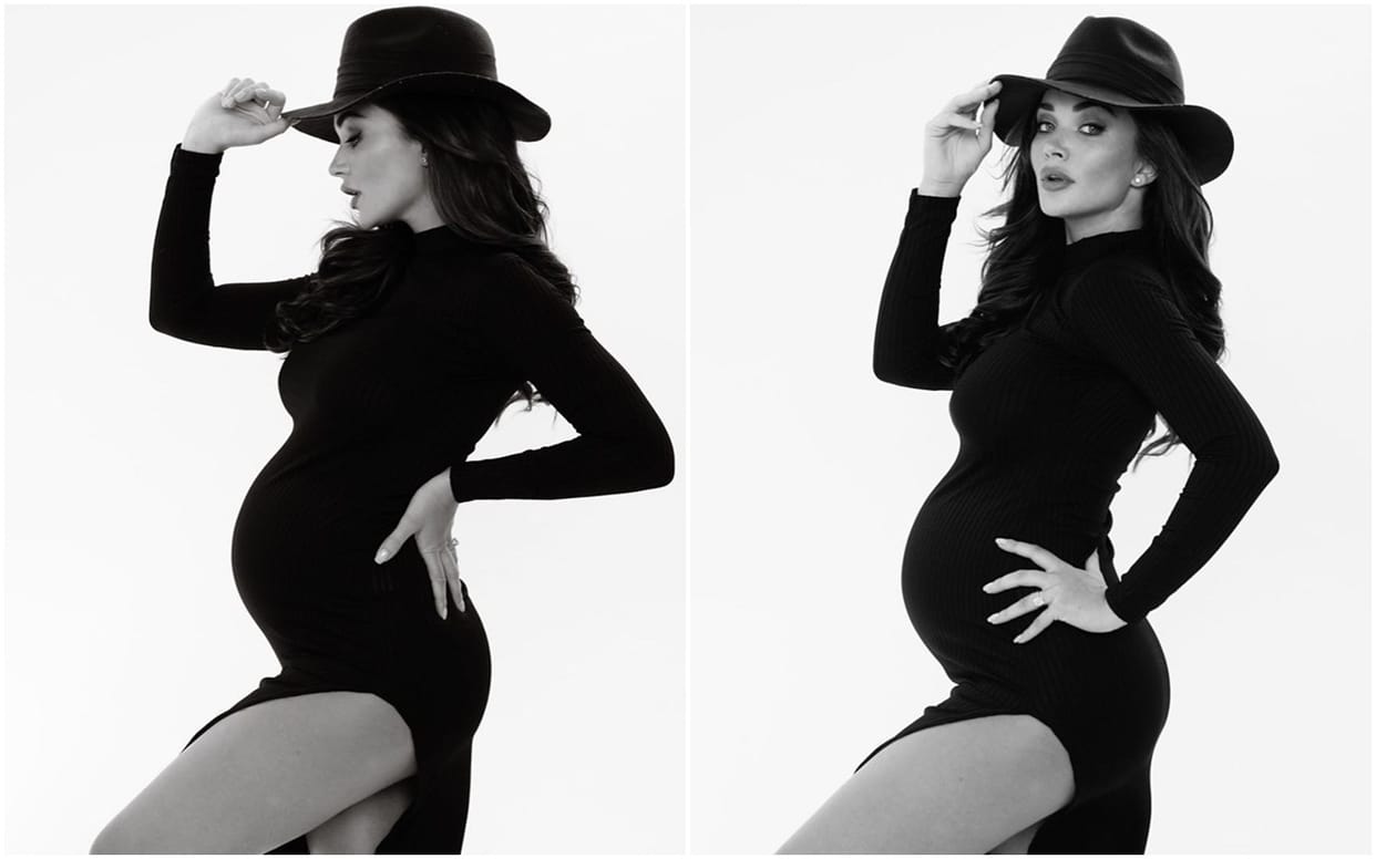 Amy Jackson flaunts her baby bump in latest pregnancy photoshoot
