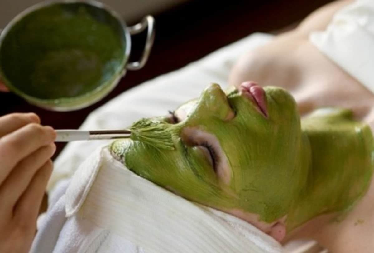 how to make green tea face pack for glowing skin
